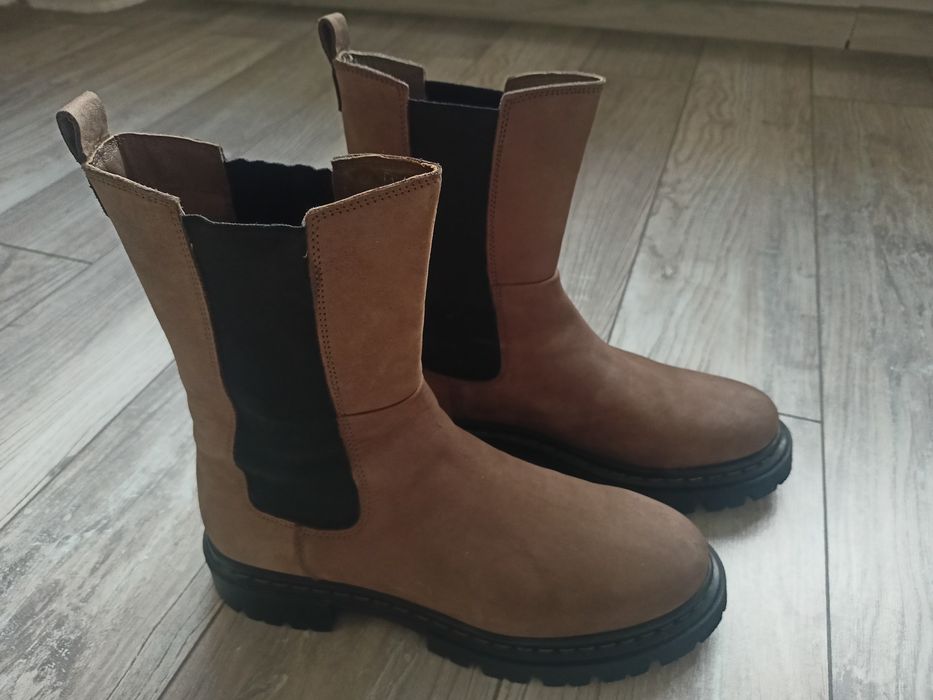 Botki skórzane 5th Avenue