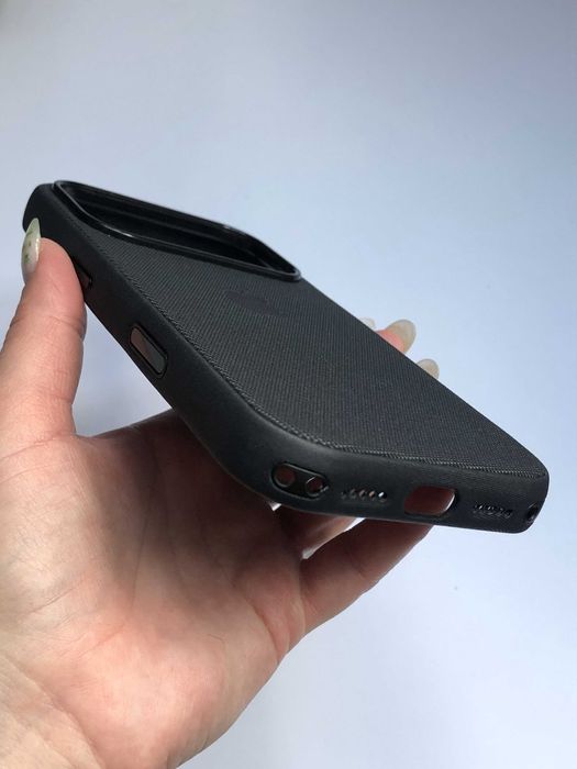 Чохол TechWoven Magsafe iPhone 17 Pro Max чехол айфон 17 про макс Black 1:1 AI Button iPhone 17 Pro айфон 17 Про