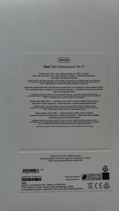 Apple iPad 9 gen