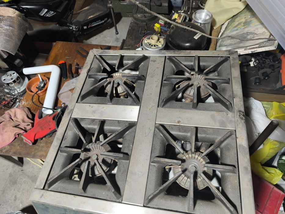 Fogão industrial sem forno