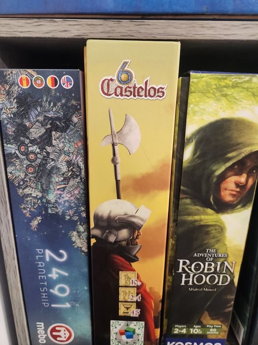 Jogo de tabuleiro 6 Castelos