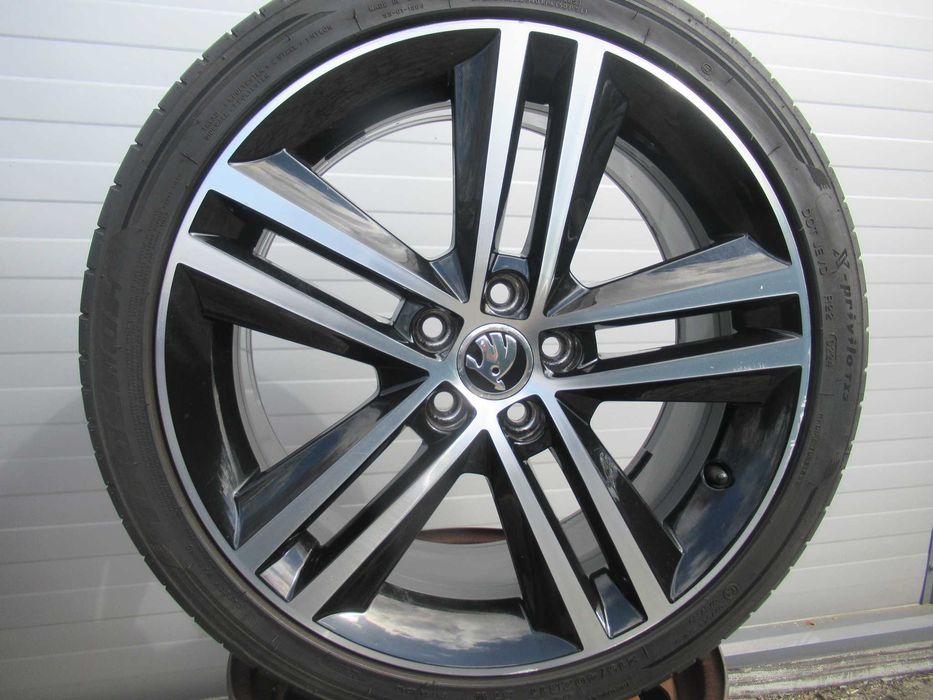 ALU+Opony lato R17 Seat Ibiza,Toledo 3, VW Polo 4,5,FABIA,RAPID 4379