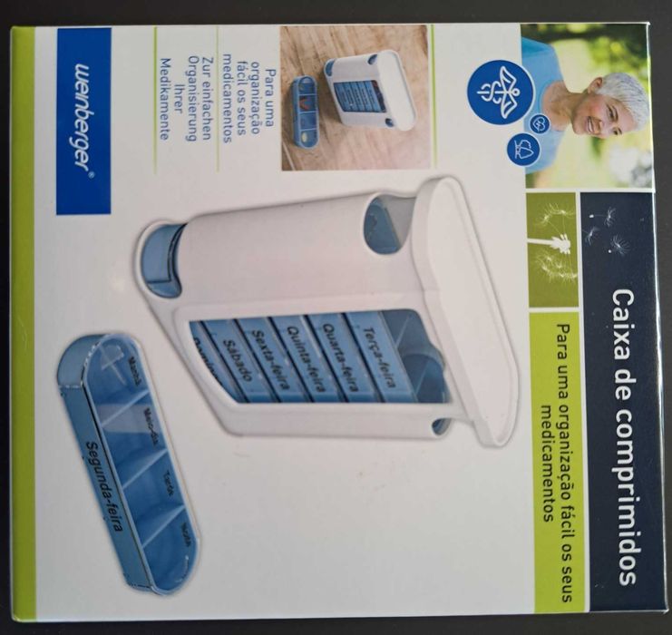 Caixa doseadora para medicamentos - NOVO