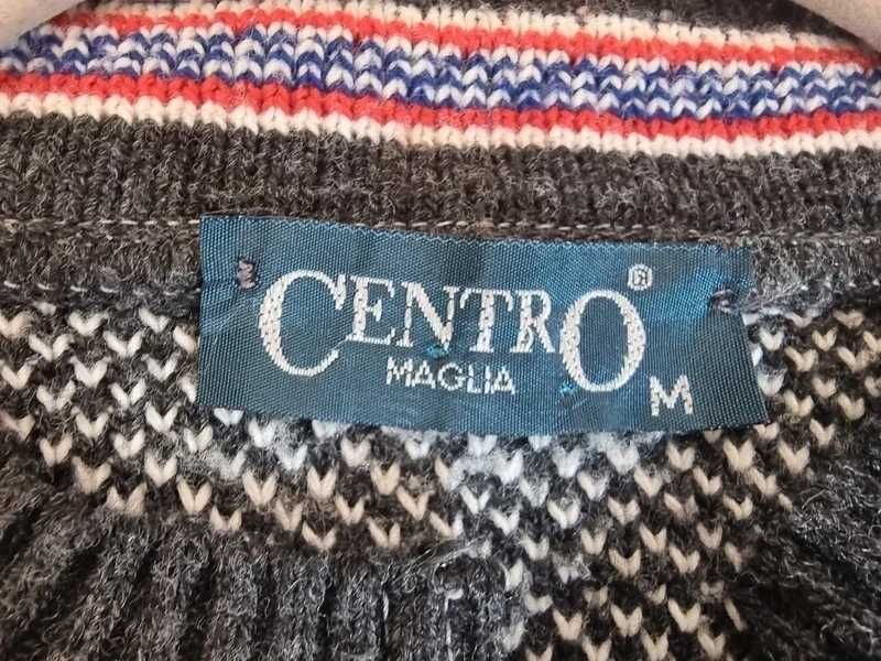 Norweski sweter z wełną