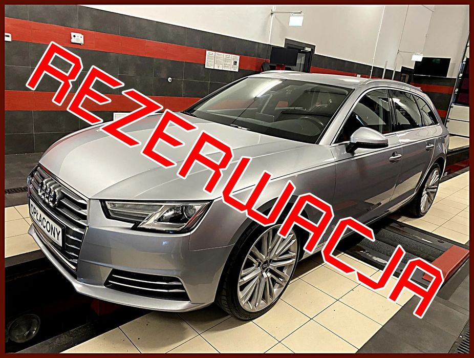 Audi A4 Avant lift virtual cockpit kamera cofania czujniki parkowania