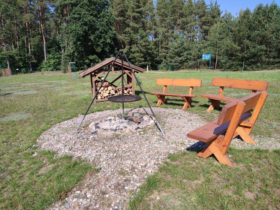 Domek nad jeziorem, Kaszuby, linia brzegowa, kominek, Zagroda Szarlota