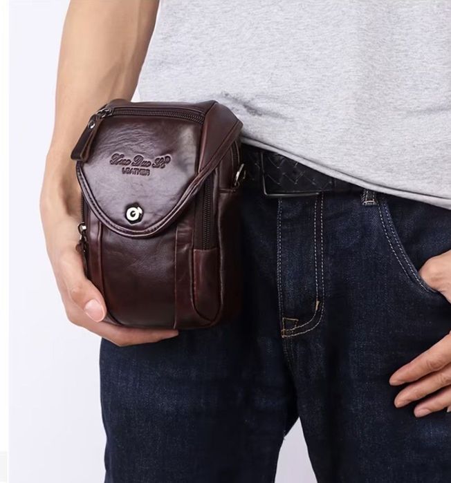 Чоловіча шкіряна сумочка