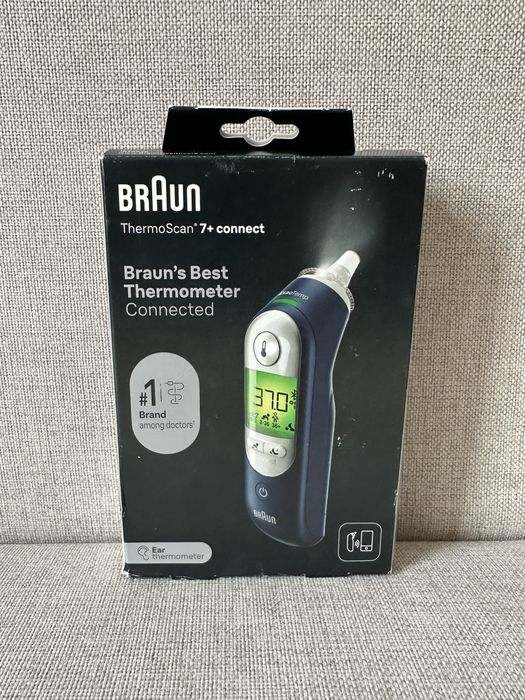 Braun ThermoScan 7+ Connect - termometr douszny dla dzieci