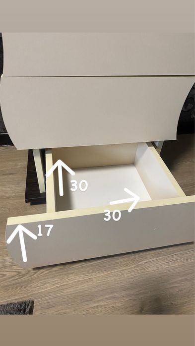 Трюмо туалетний столик з дзеркалом і 4ма ящиками