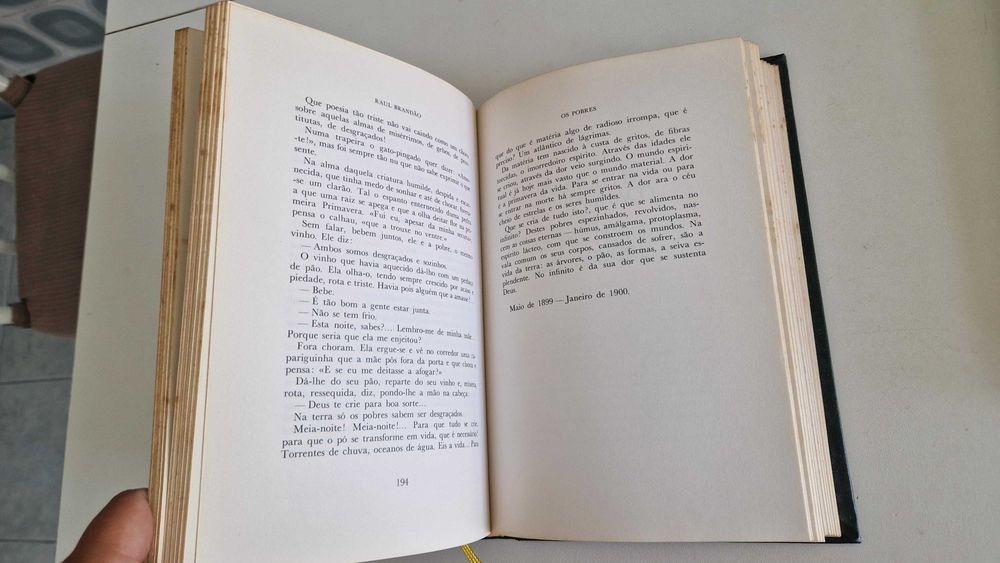 Livro Os Pobres de Raul Brandão