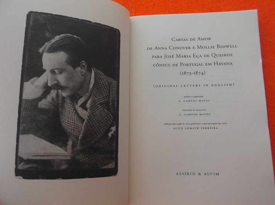 Cartas de Amor de Anna Conover  para José Maria Eça de Queiroz