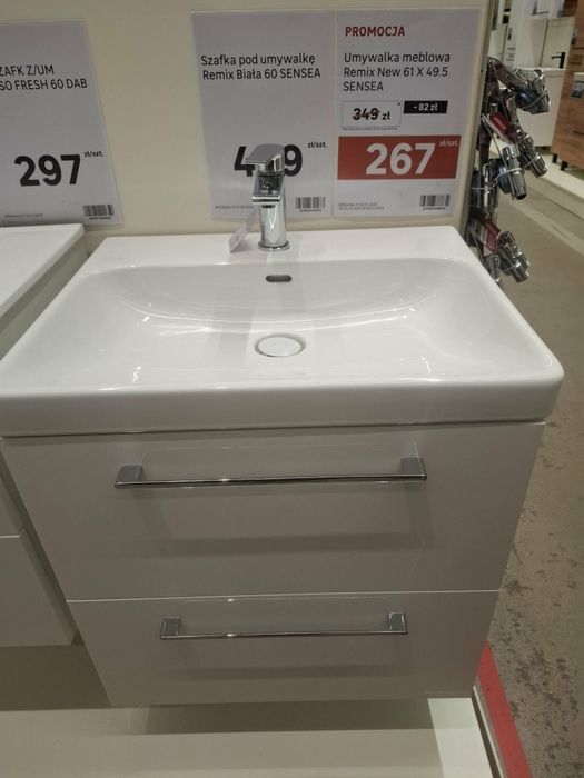 Szafka łazienkowa pod umywalkę