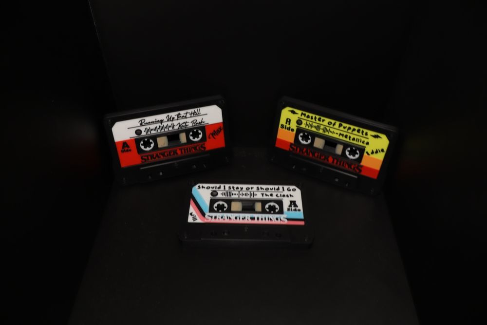 Stranger Things - Cassetes Max/Will/Eddie