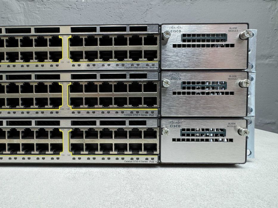 Коммутатор Cisco WS-C3750X-24P-S(1GE, 24PoE+) нал/безнал
