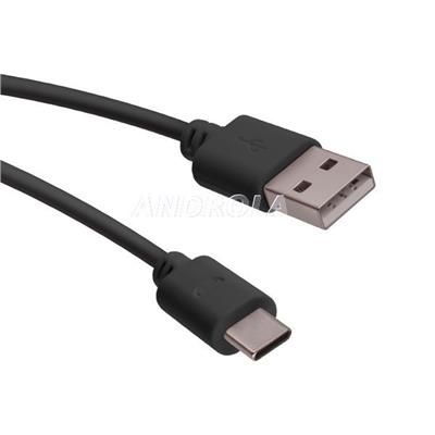 Kabel USB USB-C typ C czarny 110cm Forever