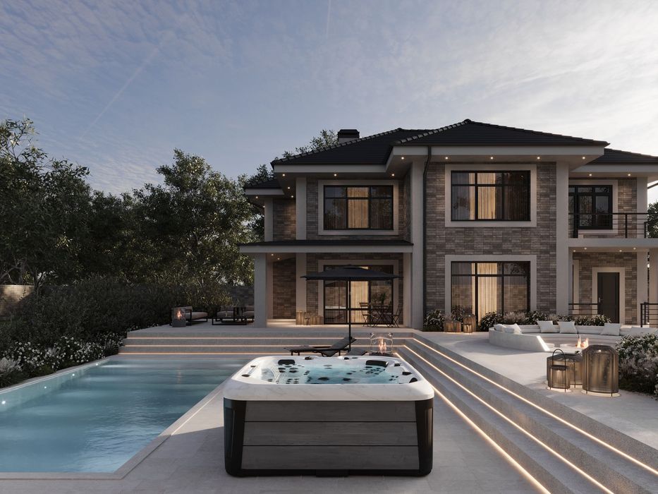 Jacuzzi ogrodowe Barcelona PlatinumSpas 2026 5osobowe 4pompy PROMOCJA!