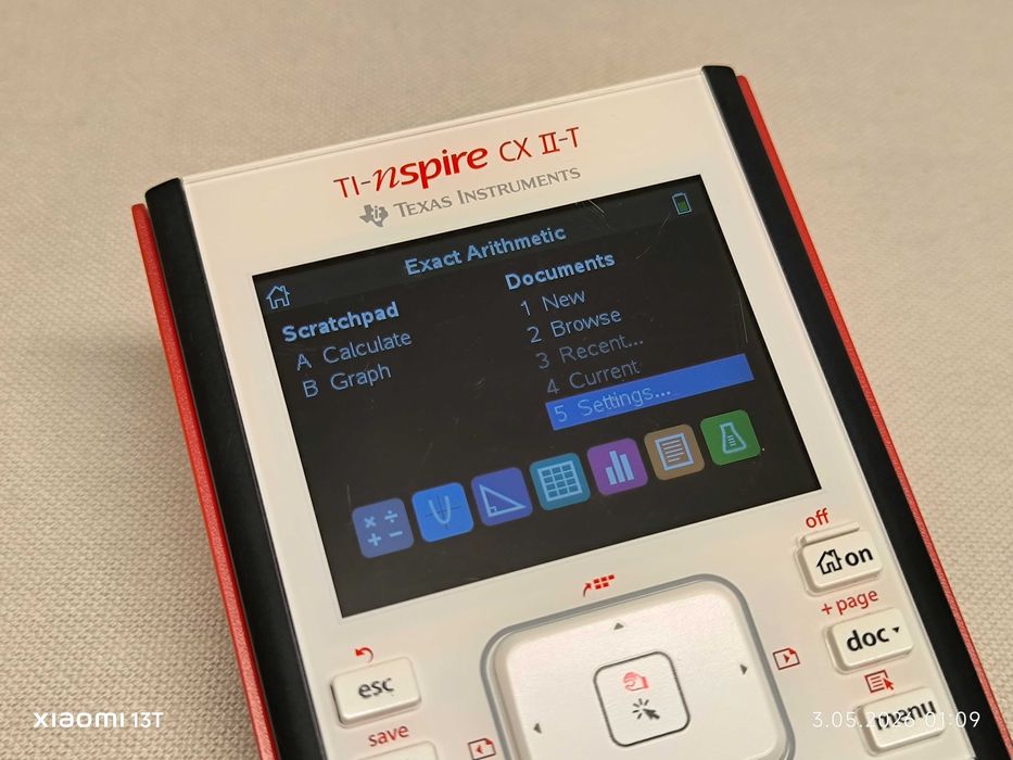 Kalkulator graficzny Texas Instruments TI-nspire CX II-T