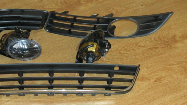 Противотуманные фары галогенки решетка Пассат VW Passat B6 СС B4 В5 Б6