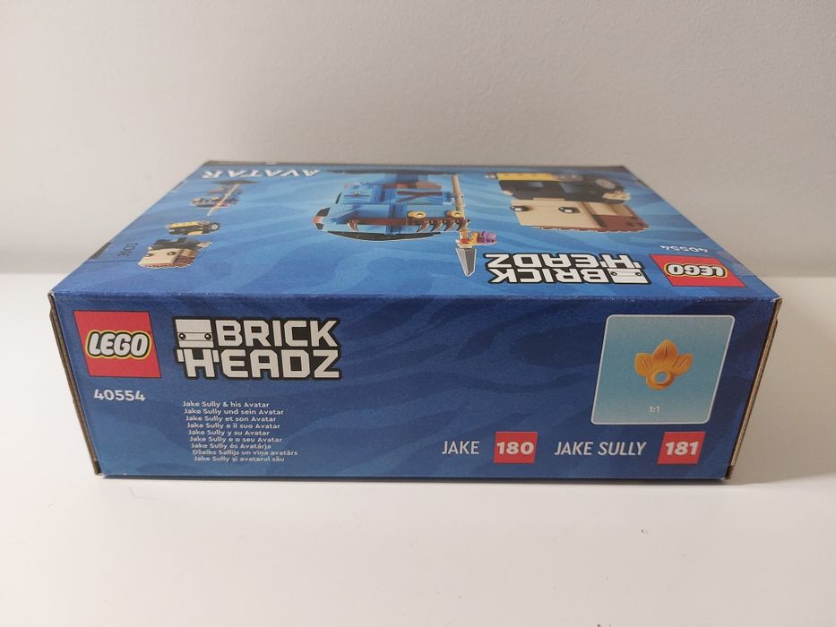 ENVIO GRATIS-LEGO 40554 Jake Sully & his Avatar (Brickheadz)