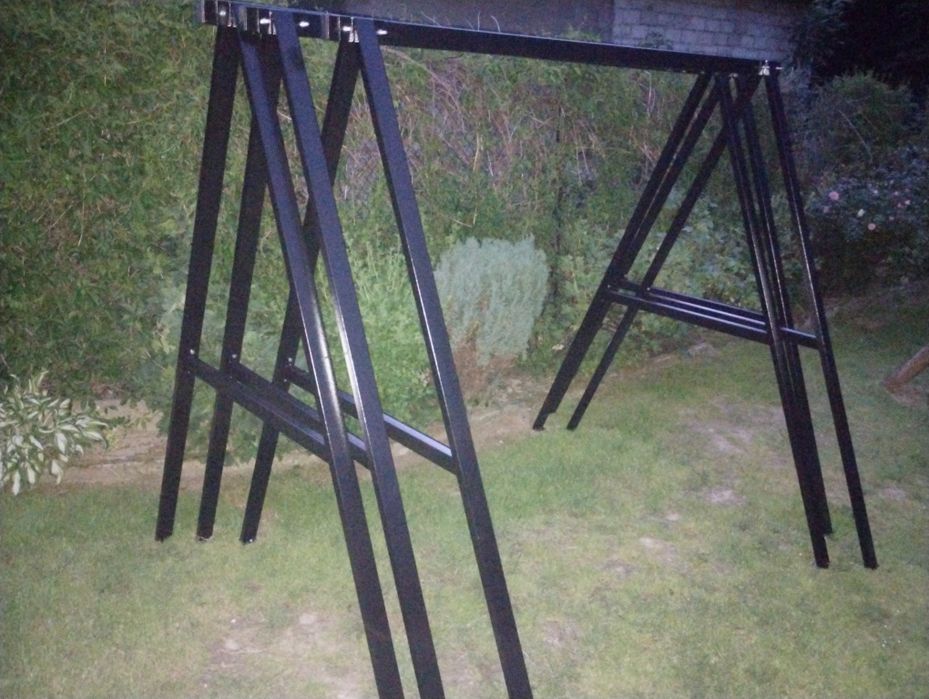 Stelaż huśtawka ocynk meble ogrodowe ławka loft