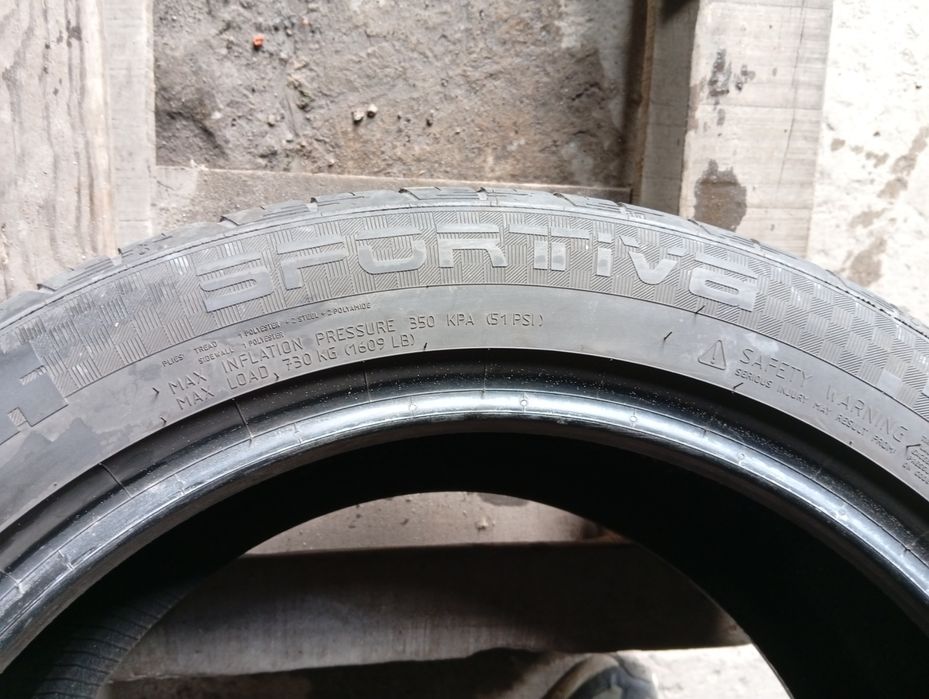 235.50.18 Sportiva 1шт літо шини б/у склад Харків шиномонтаж вулиця андріївська 2