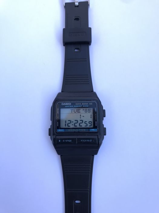 Relógio Casio DB-55 W Modelo - 675 - dos anos 80