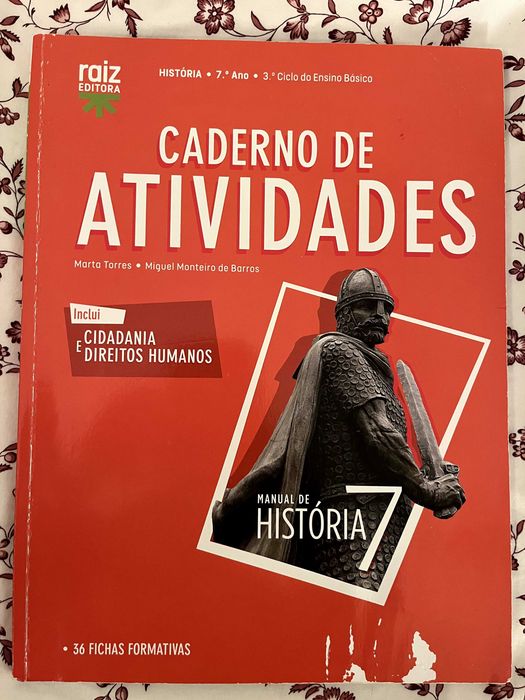 Caderno de Atividades de história do 7o ano