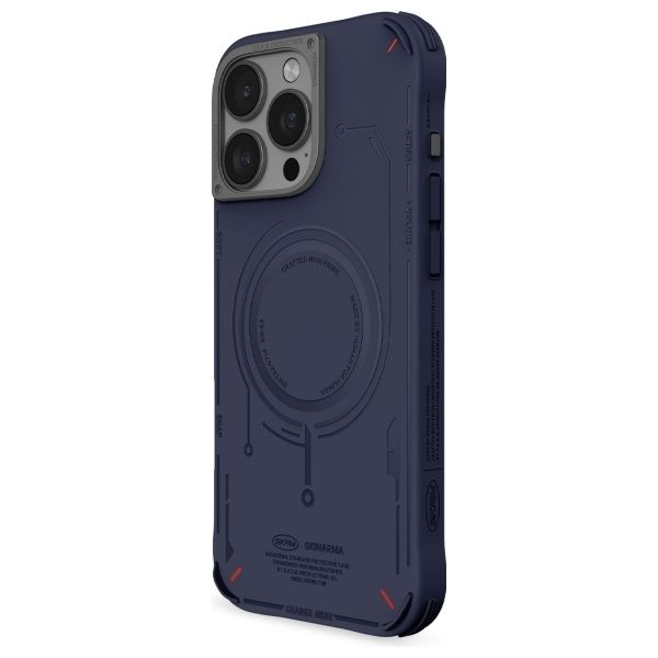 Skinarma etui Mecha iPhone 16 Pro 6.3"   Magnetic Charging granatowy/