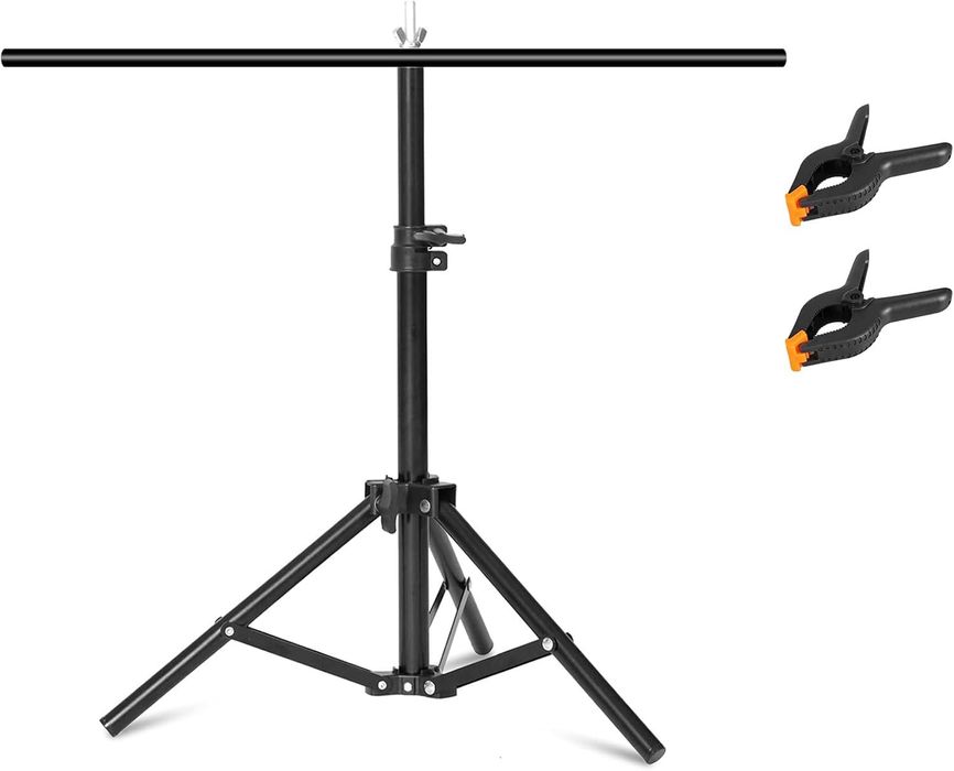 Selens 60x40-75cm Suporte Retrátil com Clips para Fundo Fotografia