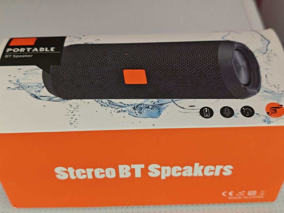 Coluna Bluetooth Portátil TG117 - Nova na Caixa (Preta)