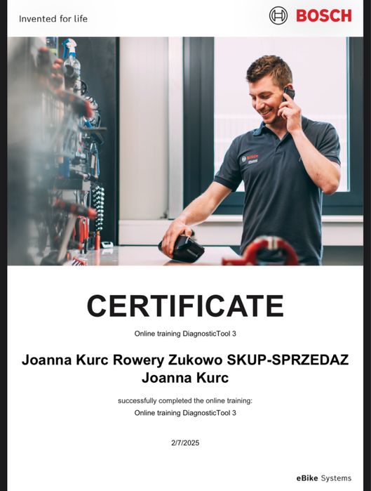 Bosch Ebike Diagnostyka Serwis , Aktualizaja , Intuvia , Kiox