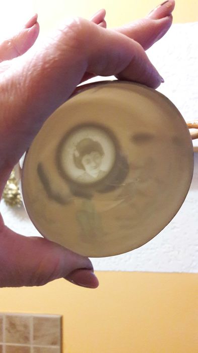 Чайный кофейный сервиз Гейша Япония костяной фарфор чайная пара тарелк