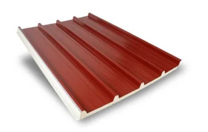1ª placa Painel Sandwish perfil 5 ondas/30mm com 6metros comprimento!