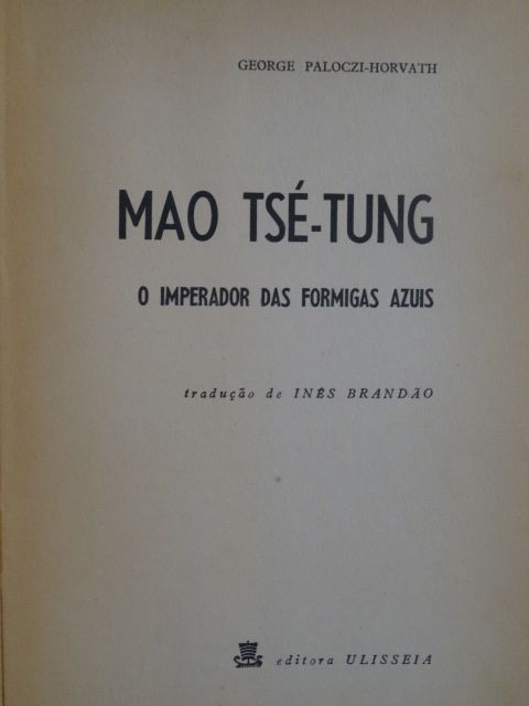 Mao Tsé-Tung de George Paloczi-Horvath