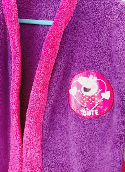 Szlafrok Peppa Pig roz. 104