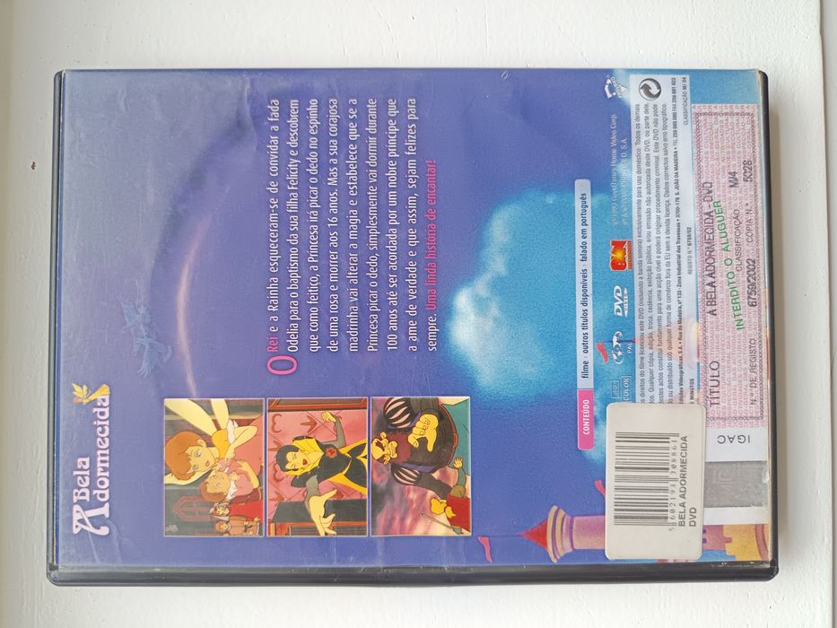 DVD a bela adormecida