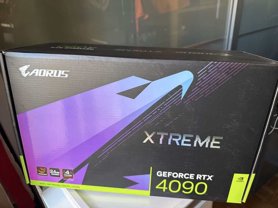 Aorus RTX 4090 XTREME water cooled