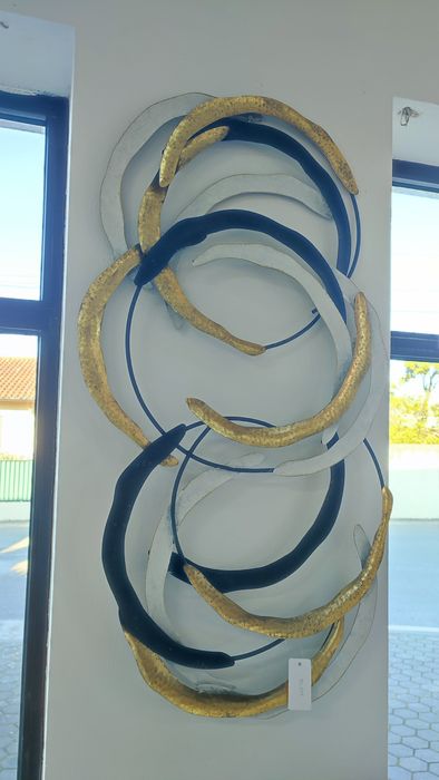 Decoração de Parede em Metal 50x100cm ( Novo)