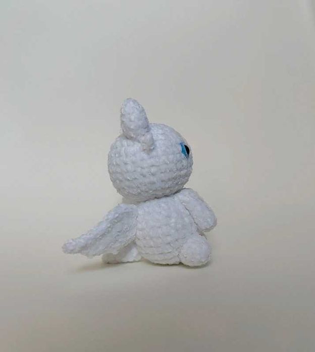 Light Fury (Modelo 1) em Crochet | Amigurumi