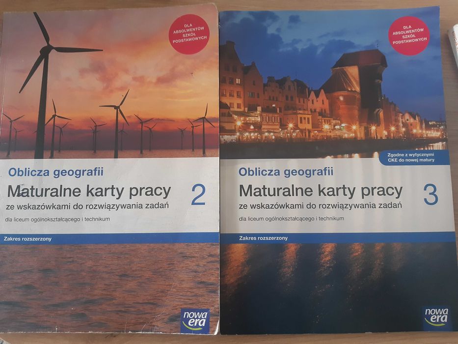Maturalne karty pracy  2 i 3 klasa zakres rozszerzony