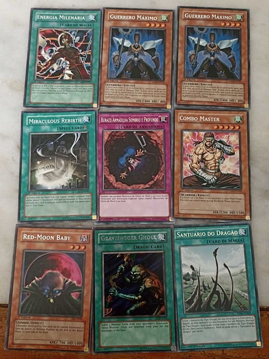 22 Cartas Yu-Gi-Oh! (Raras) Novas