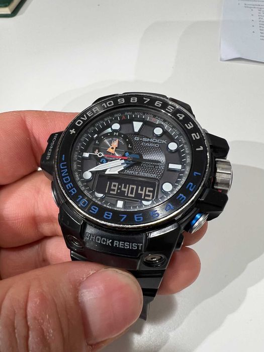 Zegarek CASIO GWN-1000RD-4AER GULFMASTER super funkcjonalność