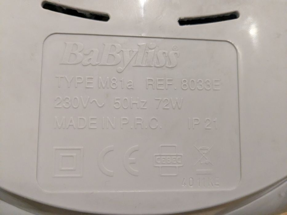Masażer do stóp BaByliss