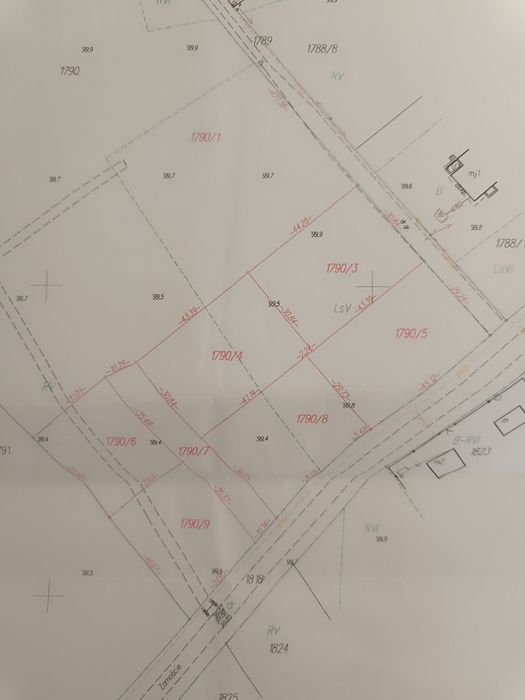 Działki 1000 m ² z przeznaczeniem w MPZP pod zabudowę jednorodzinną. - Widok 3