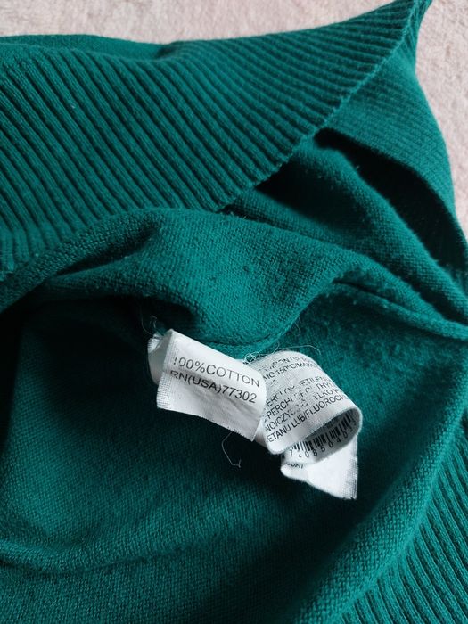 Zielony sweter damski Zara rozmiar M