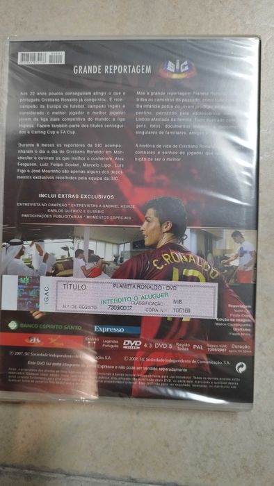 DVD Planeta Ronaldo - Selado