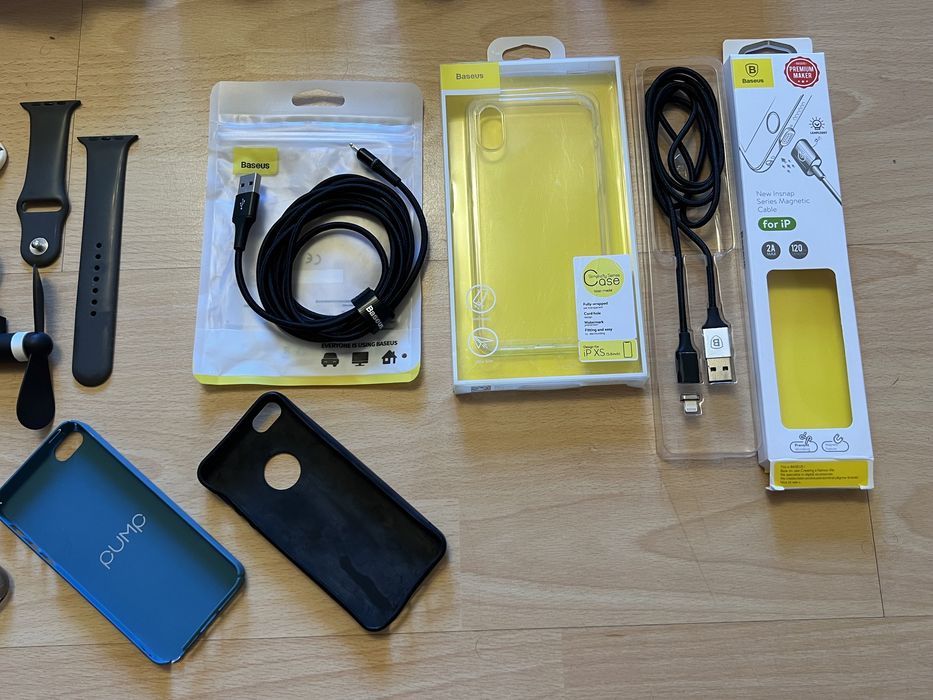 НЕДОРОГО ЛОТ Apple iPhone 6, AirPods, Watch (айфон часы чехлы провода)