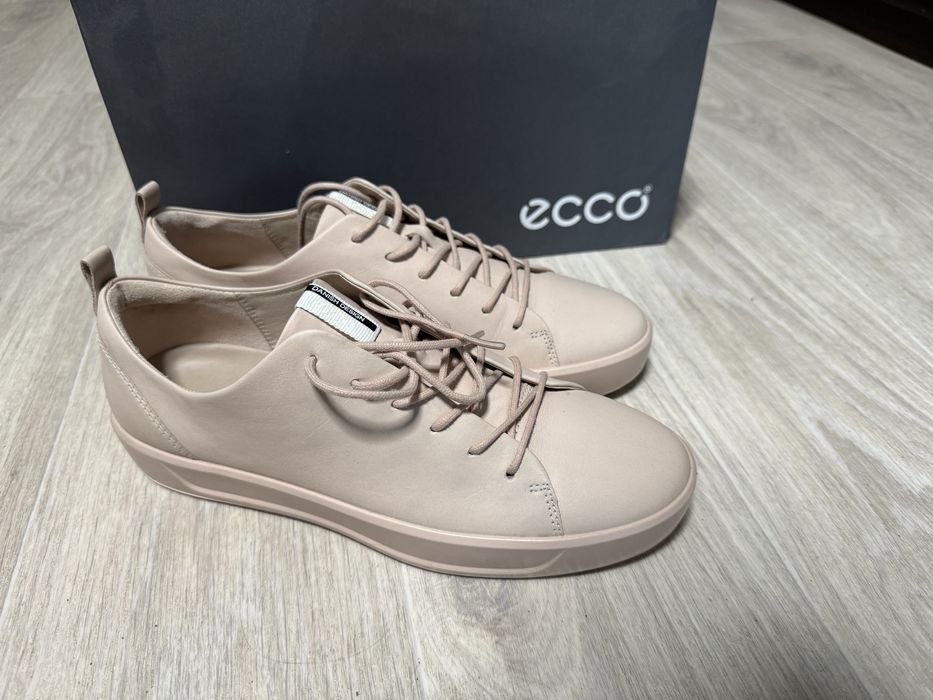 Кеды Ecco кожаные кроссовки