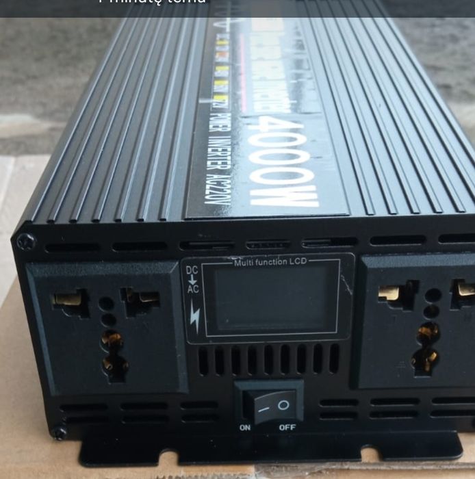 Przetwornica samochodowa 4000W przetwornica napięcia 12 V /230V sin