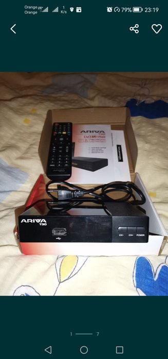 Ferguson Ariva T30 DVB-T2 H.265 HEVC dekoder tuner sprawny mało używan